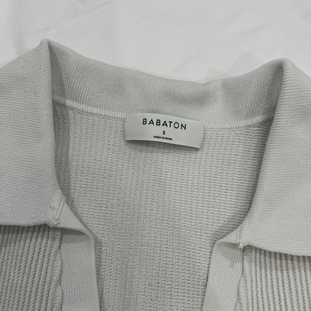 Aritzia Babaton Sculpt Knit polo tank - Picture 3 of 4
